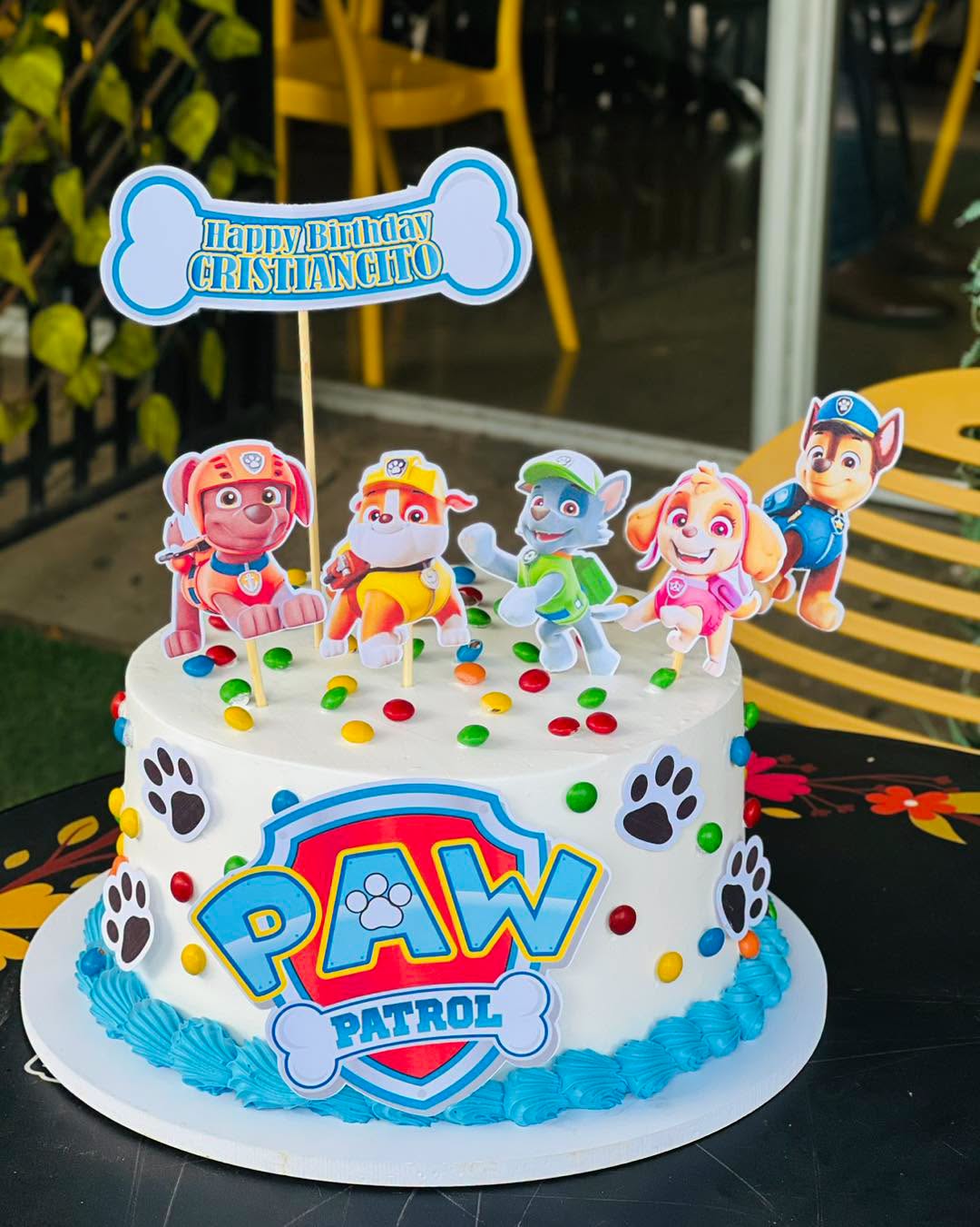 Queque infantil de Paw Patrol